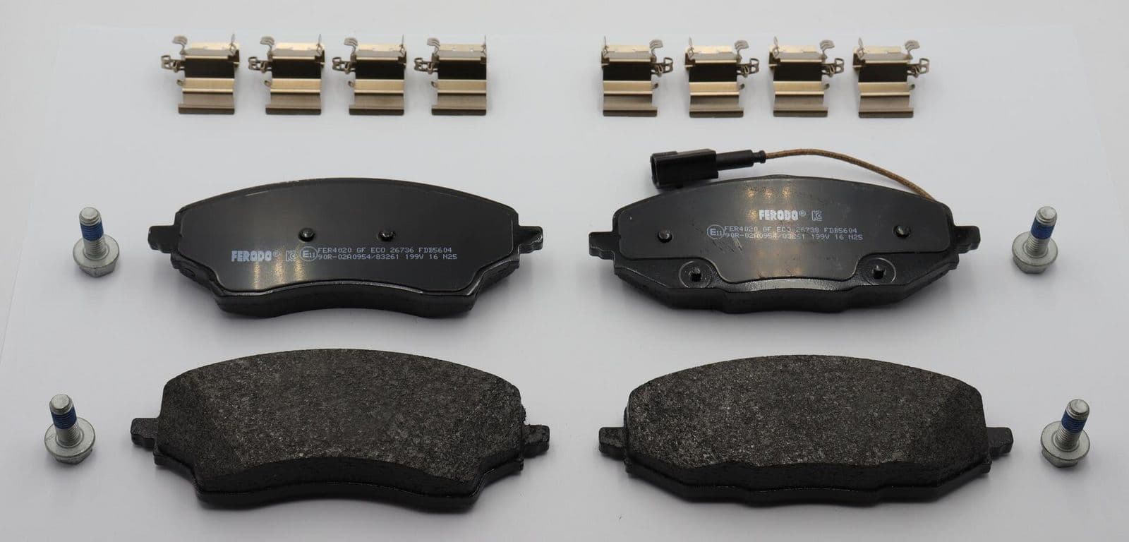 set placute frana,frana disc FERODO FDB5604