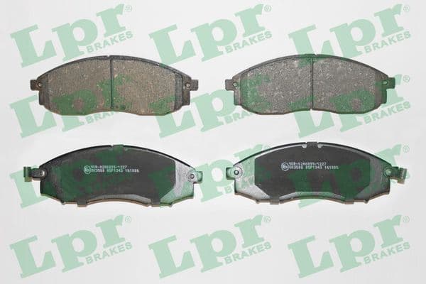 set placute frana,frana disc LPR 05P1343