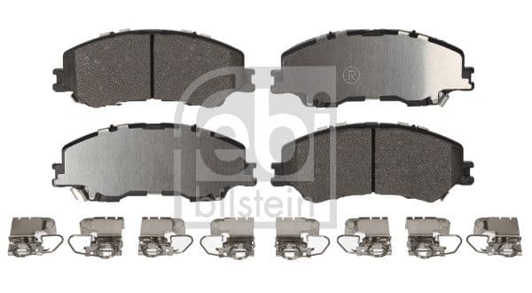 set placute frana,frana disc FEBI BILSTEIN 186397