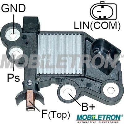 Regulator, alternator MOBILETRON VR-B823