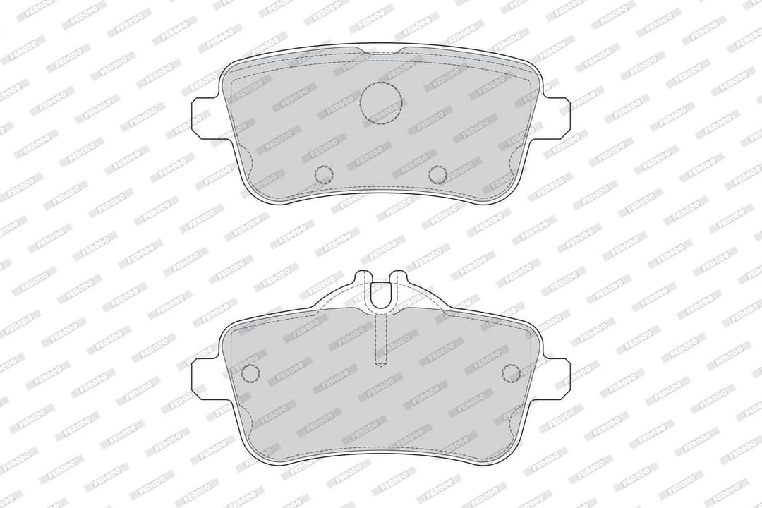 set placute frana,frana disc FERODO PREMIER ECO FRICTION FDB4701