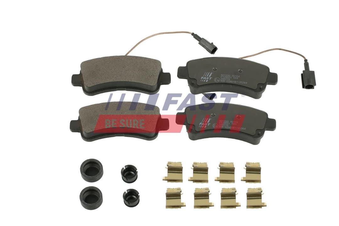 set placute frana,frana disc FAST FT29551