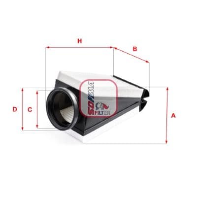 Filtru aer SOFIMA S 3B87 A