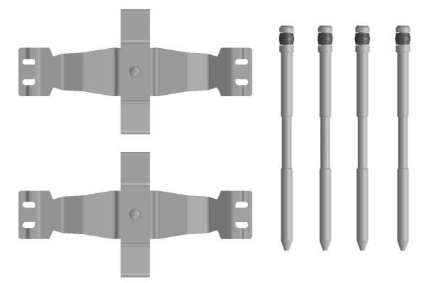 Set accesorii, placute frana TEXTAR 82557500