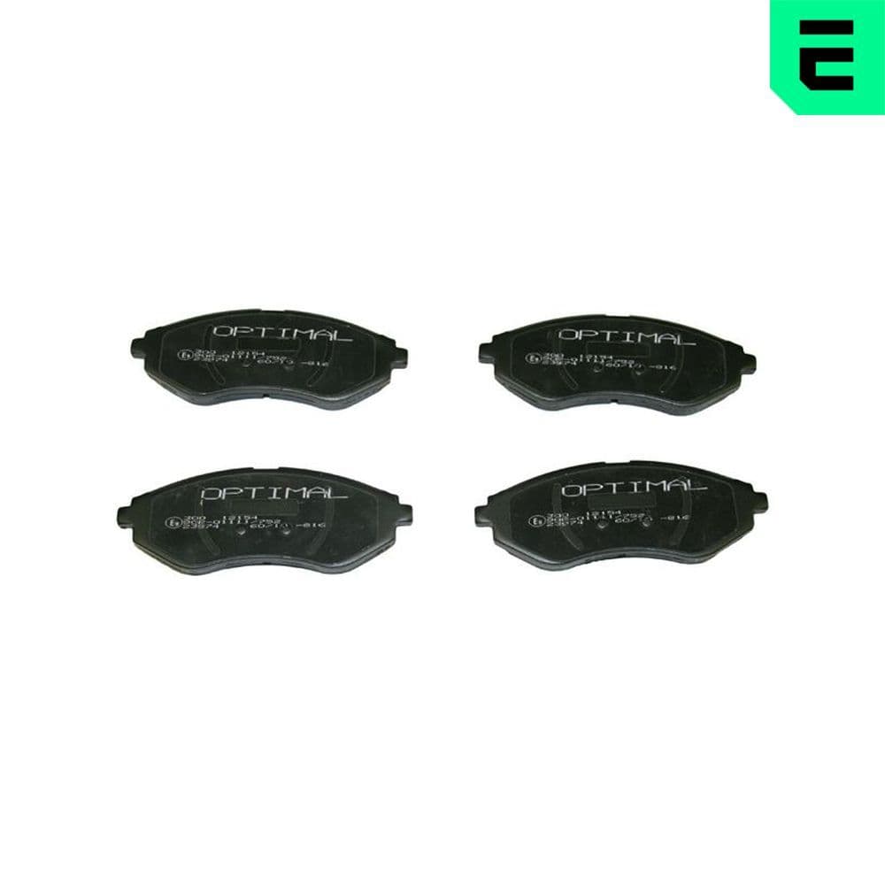 set placute frana,frana disc OPTIMAL BP-12154