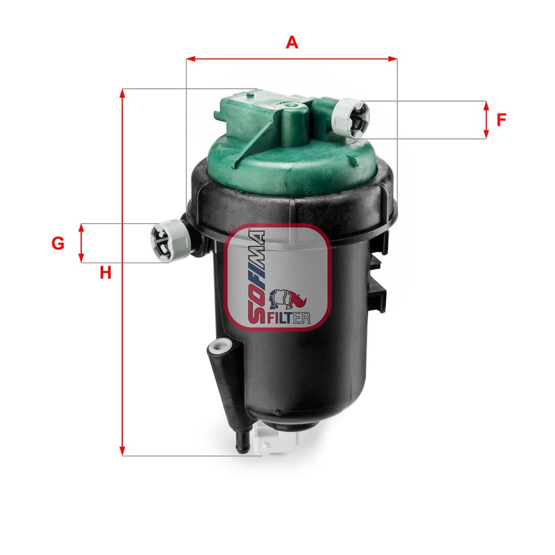 filtru combustibil SOFIMA S 5145 GC