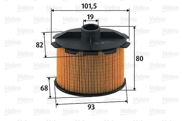 filtru combustibil VALEO 587905