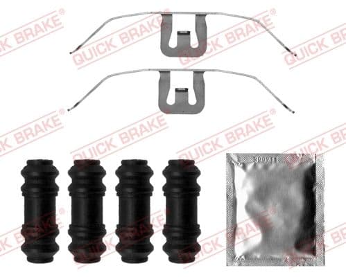 Set accesorii, placute frana QUICK BRAKE 109-1845