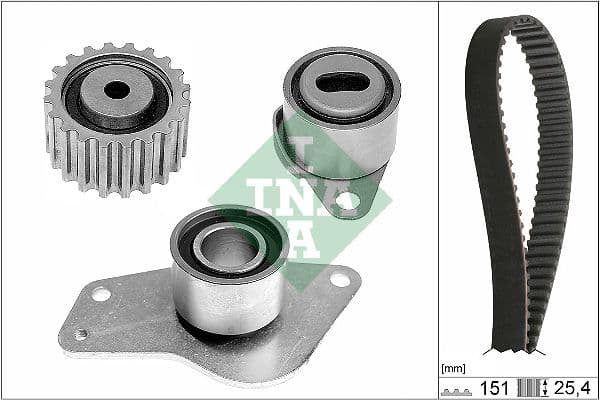 Set curea de distributie Schaeffler INA 530 0185 10