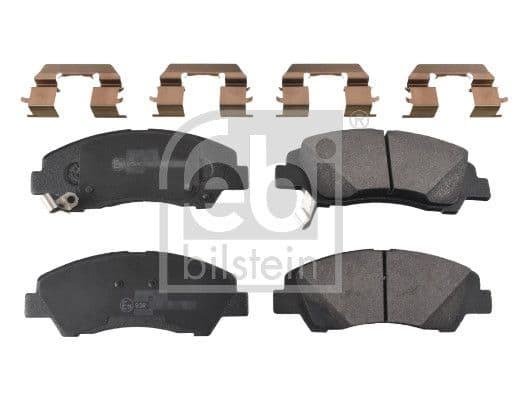 set placute frana,frana disc FEBI BILSTEIN 116276
