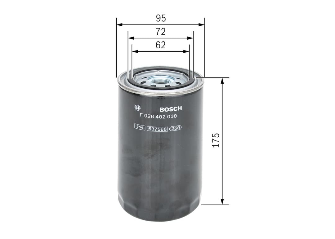 filtru combustibil BOSCH F 026 402 030