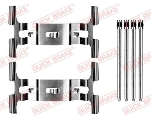 Set accesorii, placute frana QUICK BRAKE 109-0195