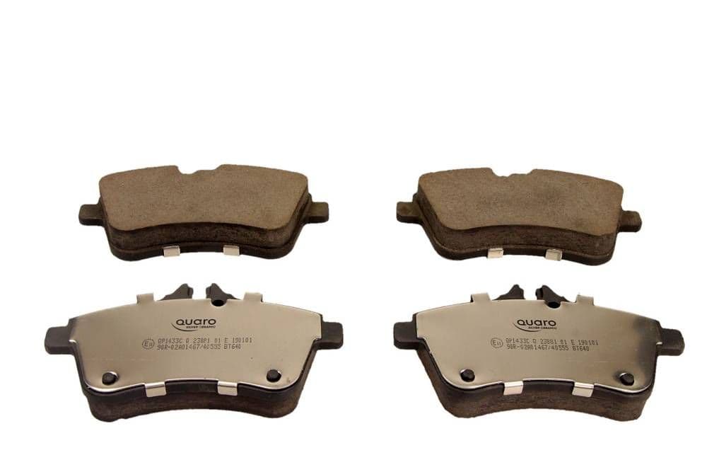 set placute frana,frana disc QUARO SILVER CERAMIC QP1433C