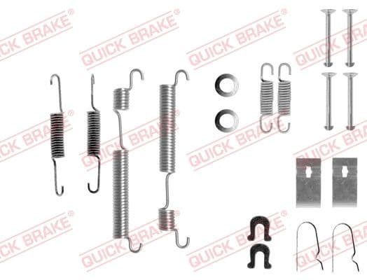 Set accesorii, sabot de frana QUICK BRAKE 105-0653