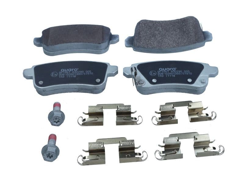 set placute frana,frana disc QUARO QP1961