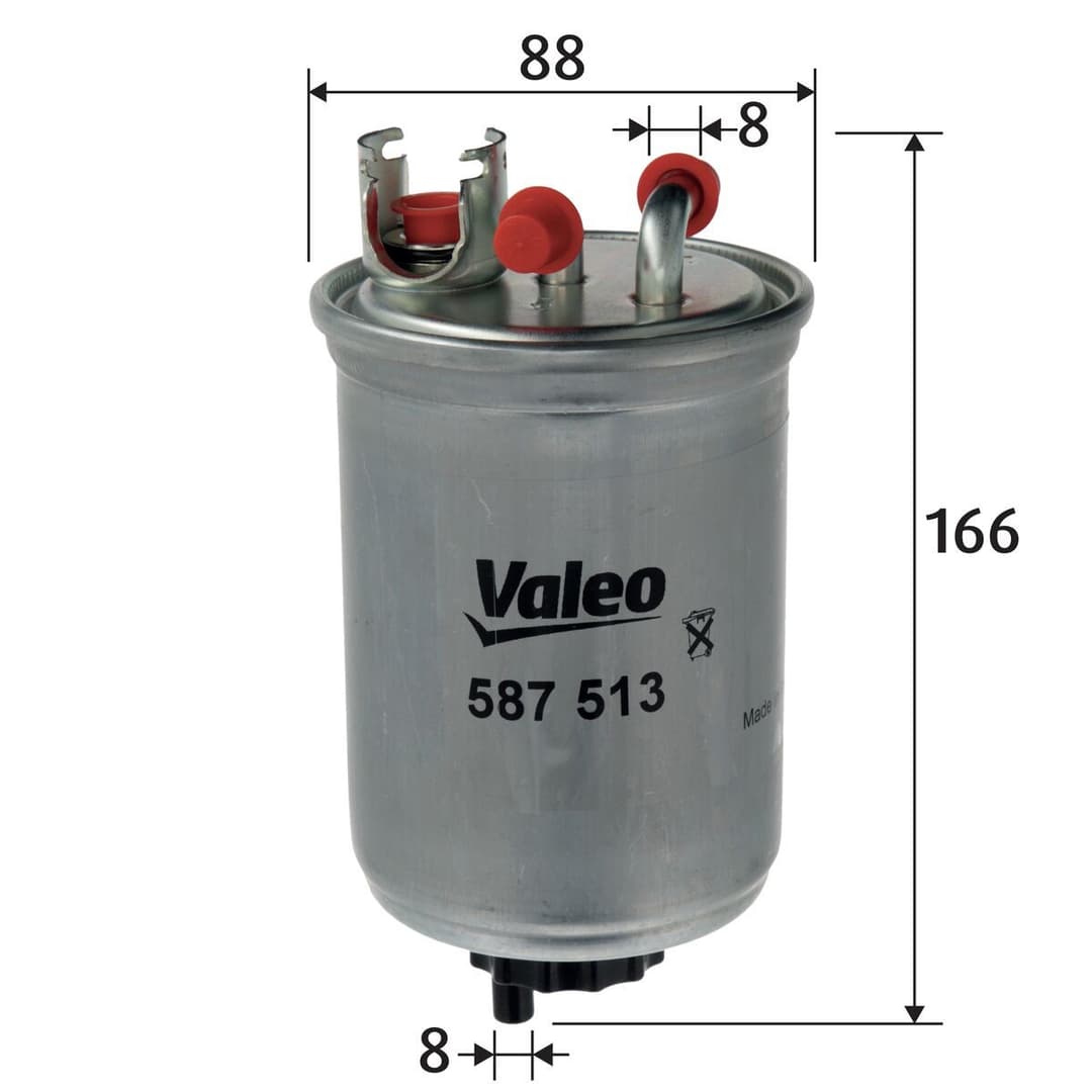 filtru combustibil VALEO 587513