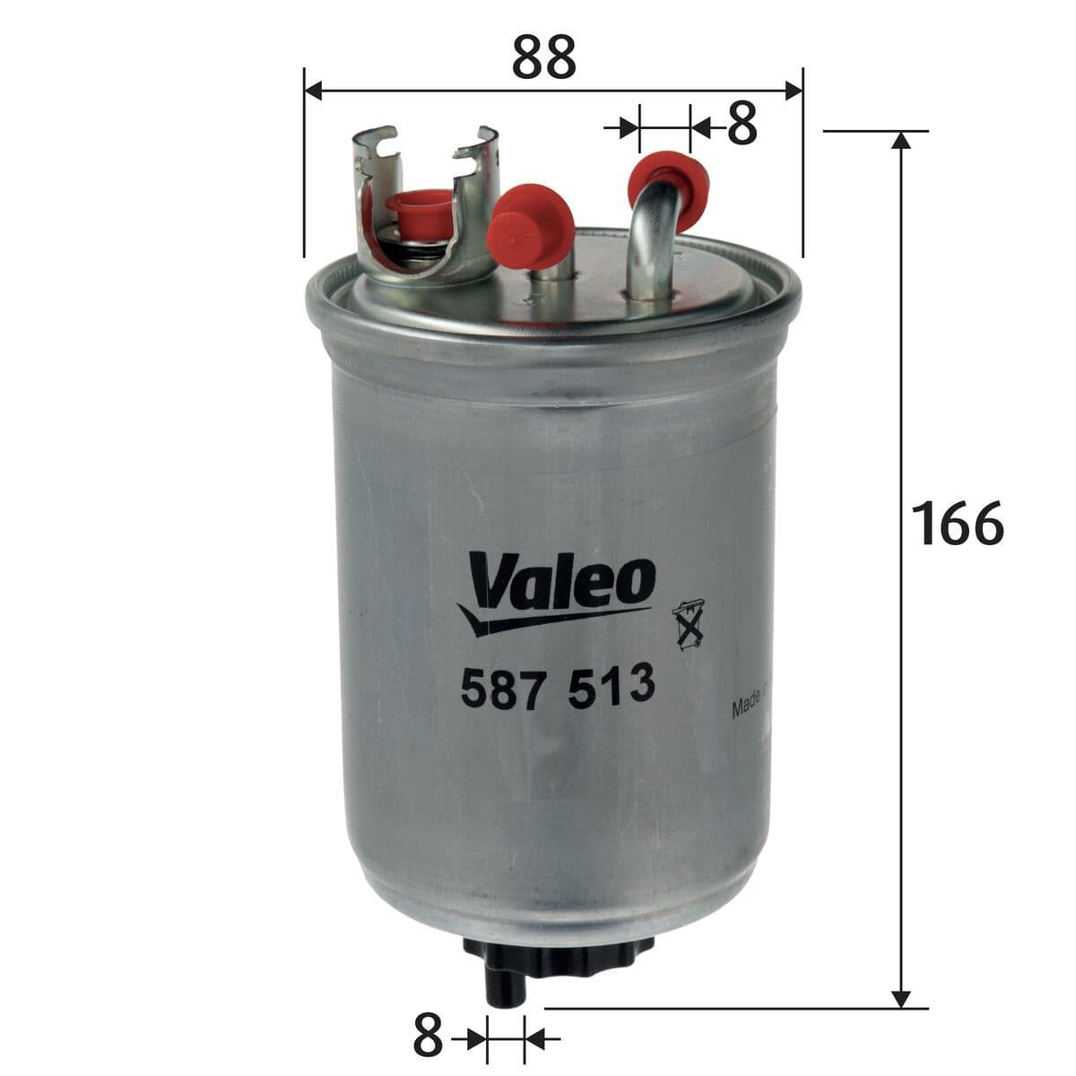 filtru combustibil VALEO 587513