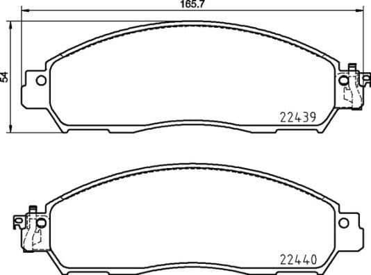 set placute frana,frana disc BREMBO PRIME LINE P 56 120