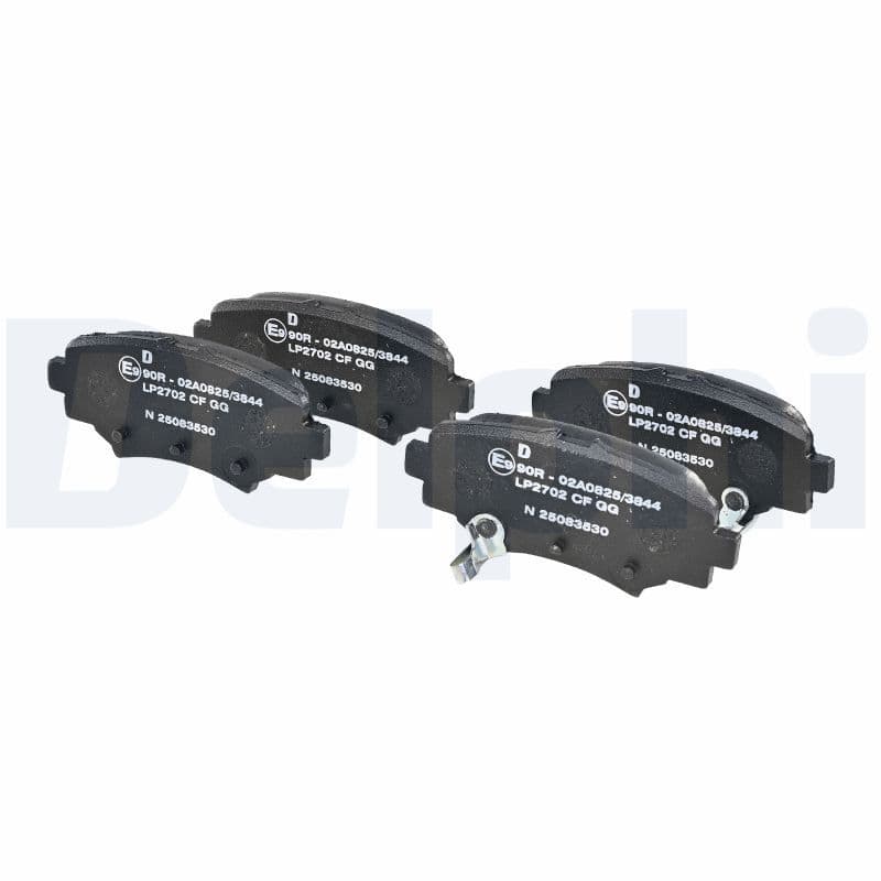set placute frana,frana disc DELPHI LP2702