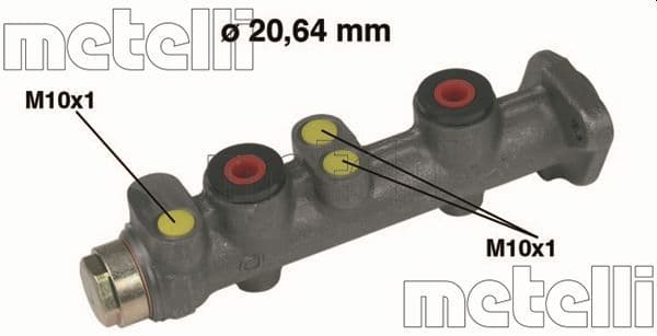 Pompa centrala, frana METELLI 05-0066