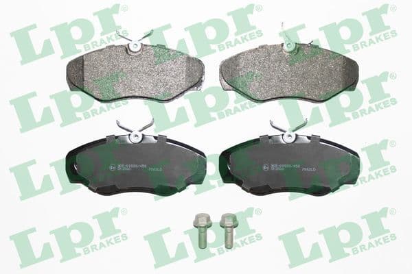 set placute frana,frana disc LPR 05P869