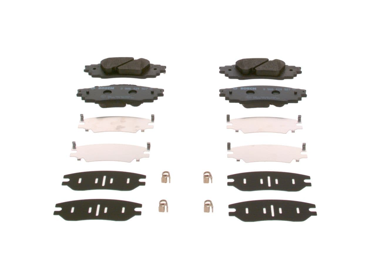 set placute frana,frana disc BOSCH 0 986 424 927