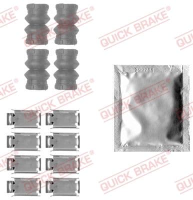 Set accesorii, placute frana QUICK BRAKE 109-1788