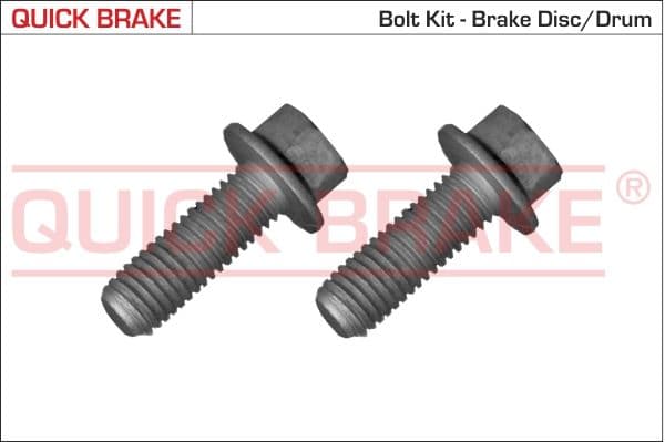 Set surub, disc frana QUICK BRAKE 11558XK