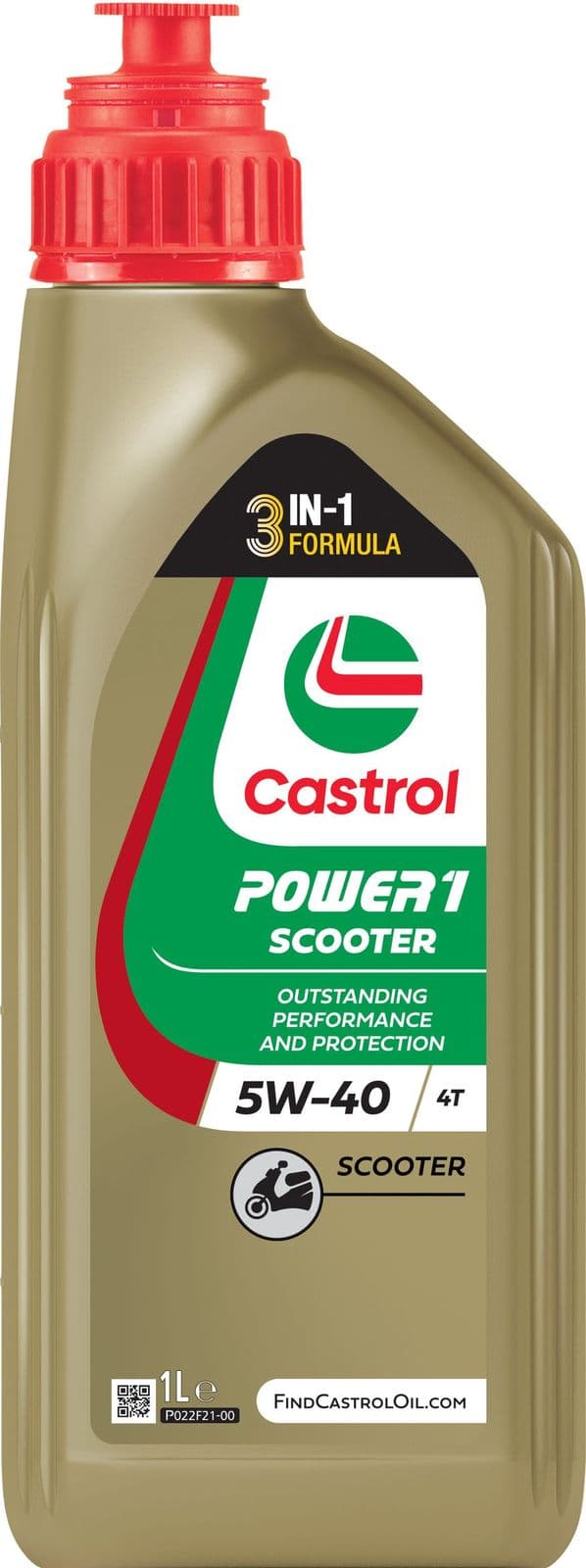 ulei de motor CASTROL POWER1 Scooter 4T 5W-40 1605C2