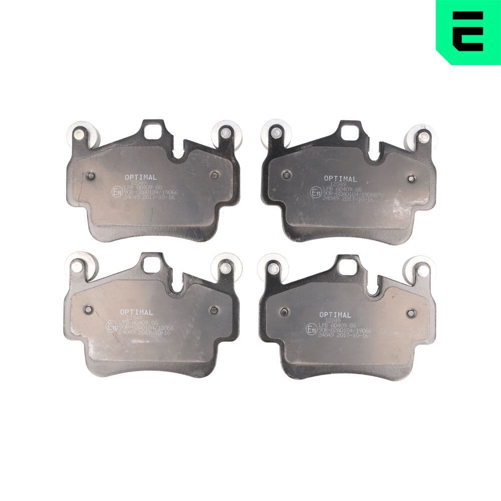 set placute frana,frana disc OPTIMAL BP-12349