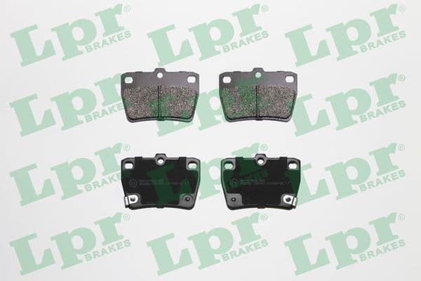set placute frana,frana disc LPR 05P997