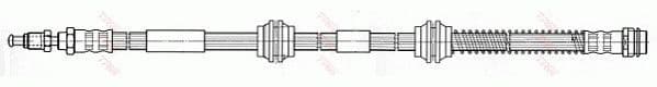 Furtun frana TRW PHD558