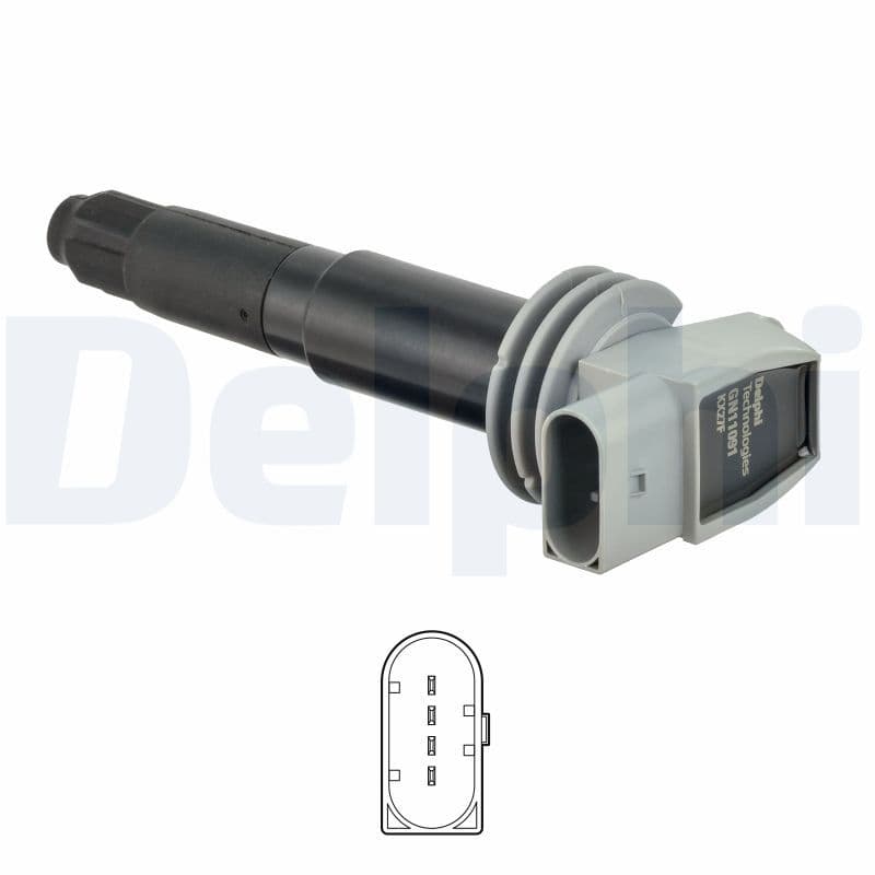 bobina de inductie DELPHI GN11091-12B1