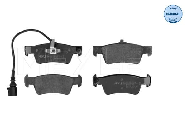 set placute frana,frana disc MEYLE -ORIGINAL: True to OE. 025 243 6719/W