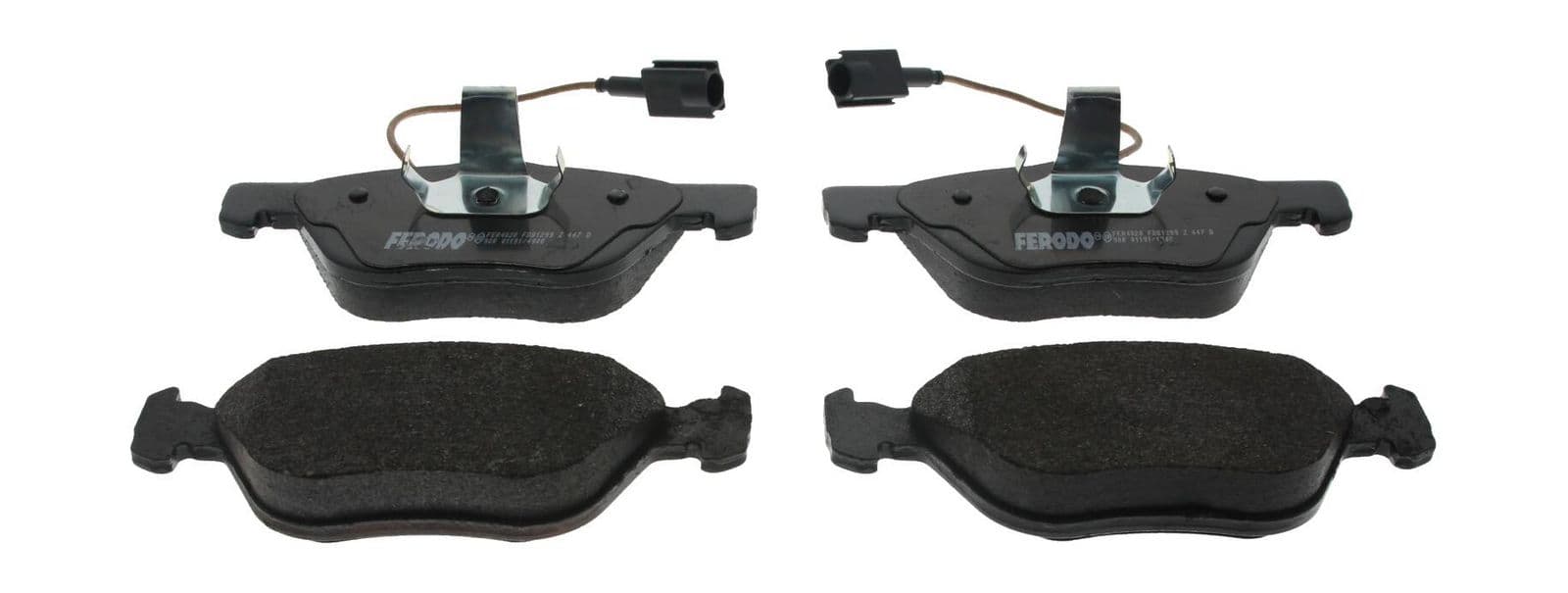 set placute frana,frana disc FERODO PREMIER ECO FRICTION FDB1299