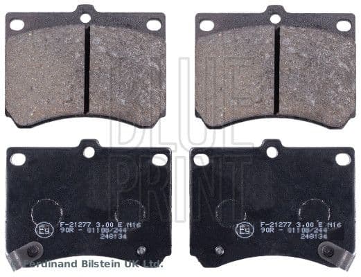 set placute frana,frana disc BLUE PRINT ADM54227