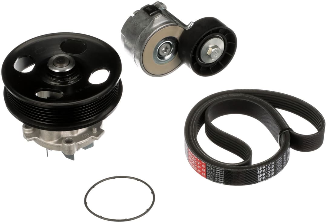 Pompa apa + Set curea transmisie cu caneluri GATES Micro-V® KP16PK1310