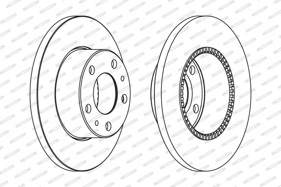 Disc frana FERODO FCR196A