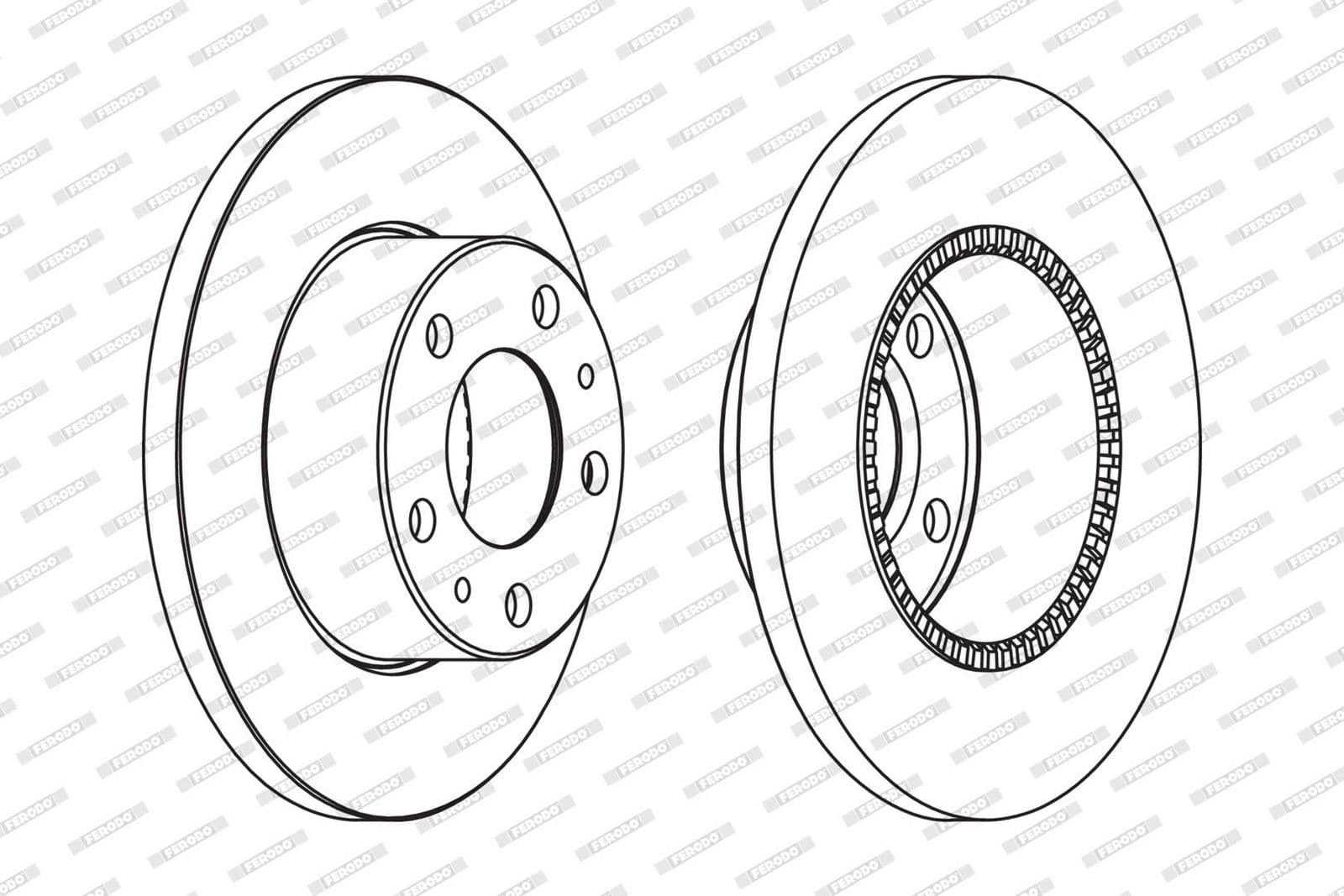 Disc frana FERODO FCR196A