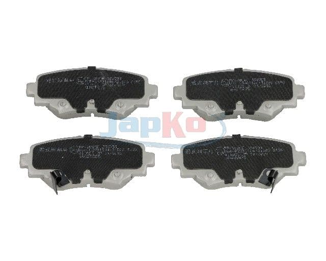set placute frana,frana disc JAPKO 51308