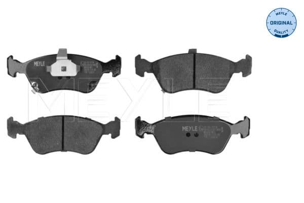set placute frana,frana disc MEYLE -ORIGINAL: True to OE. 025 219 7617/W