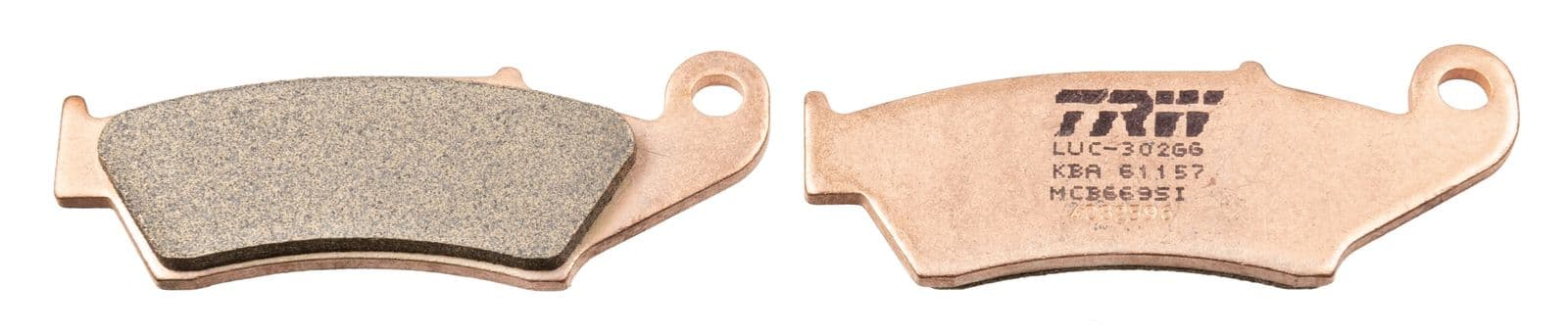 set placute frana,frana disc TRW MCB669SI