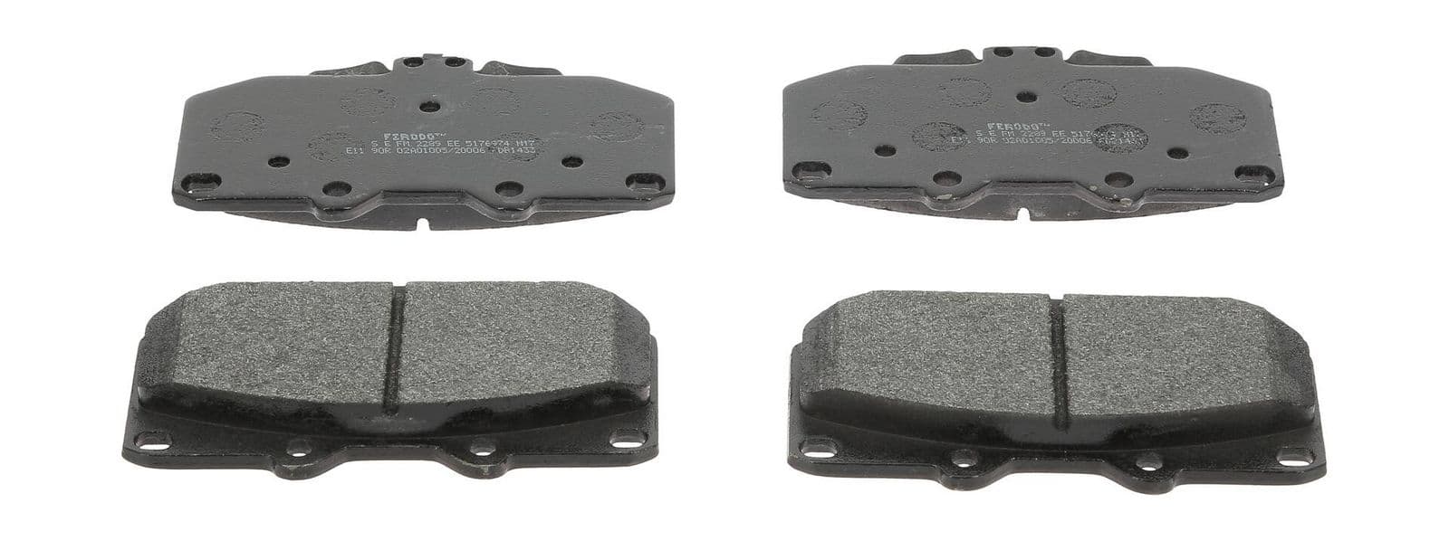 set placute frana,frana disc FERODO PREMIER FDB1433