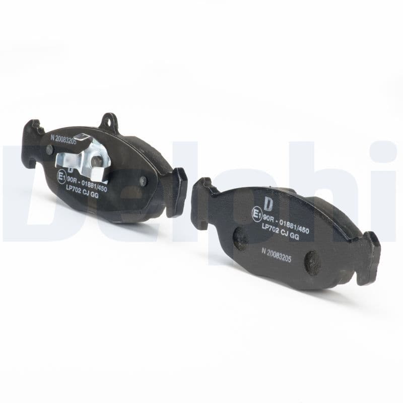 set placute frana,frana disc DELPHI LP702