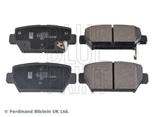 set placute frana,frana disc BLUE PRINT ADC44289