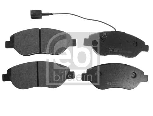 set placute frana,frana disc FEBI BILSTEIN 116012