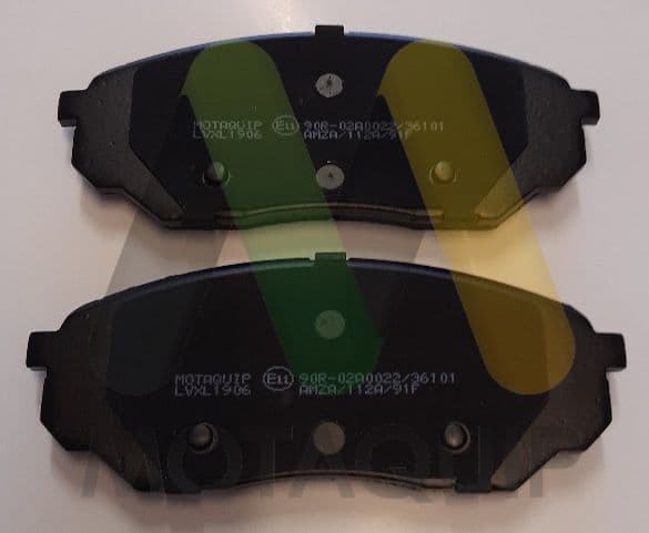 set placute frana,frana disc MOTAQUIP LVXL1906