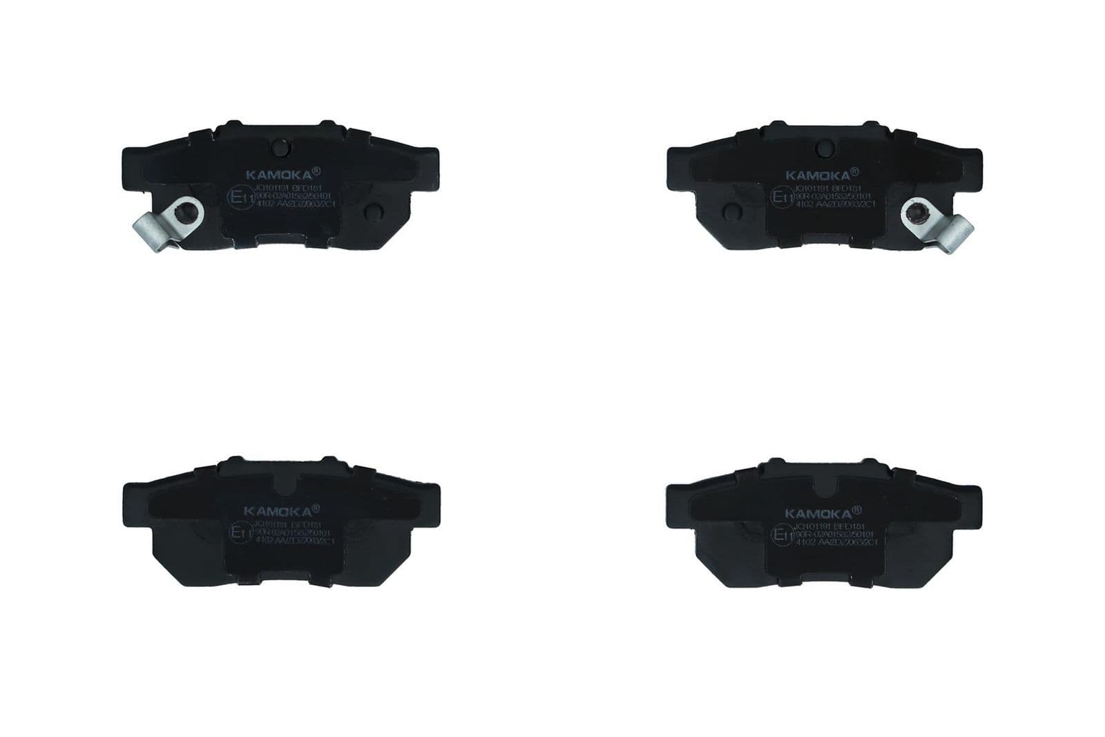 set placute frana,frana disc KAMOKA JQ101191