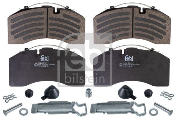 set placute frana,frana disc FEBI BILSTEIN 116251