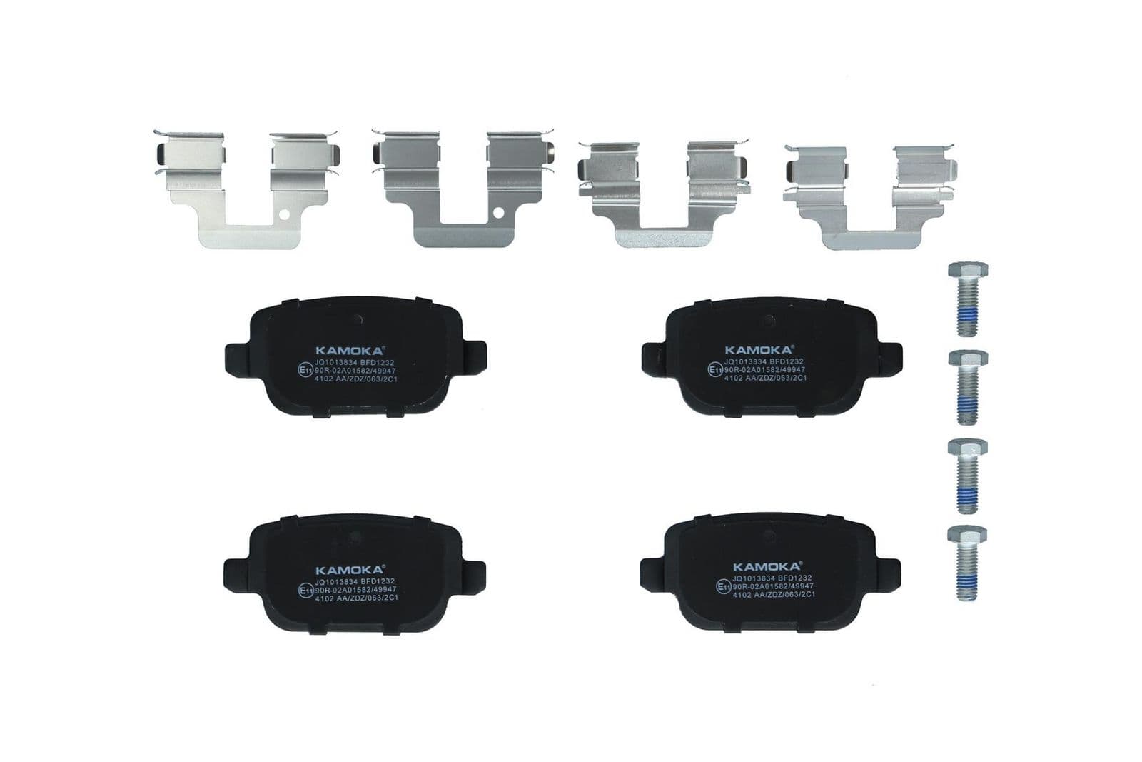 set placute frana,frana disc KAMOKA JQ1013834